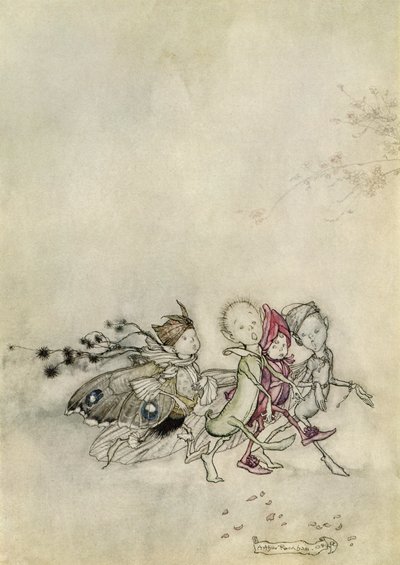 Juhannusyön unelma tekijältä Arthur Rackham