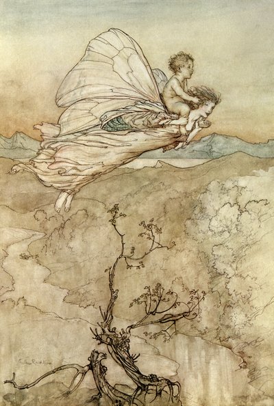 Juhannusyön unelma tekijältä Arthur Rackham