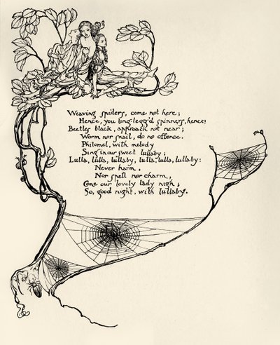 Kukat tekijältä Arthur Rackham