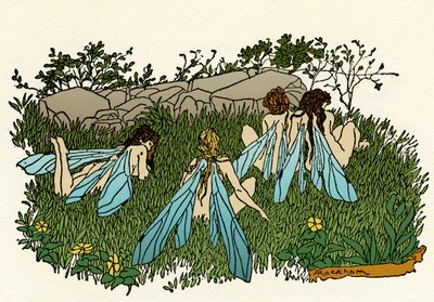 William Shakespearen Kesäyön unelma tekijältä Arthur Rackham