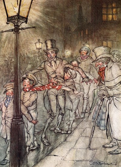 Joululaulu, Arthur Rackham tekijältä Arthur Rackham