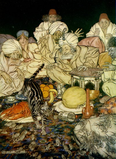 Dick Whittington tekijältä Arthur Rackham