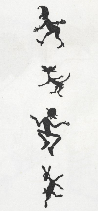 Tontut ja koirat tekijältä Arthur Rackham