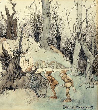 Haltiat metsässä, 1908 tekijältä Arthur Rackham