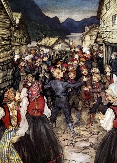 Henrik Ibsenin ikätoveri tekijältä Arthur Rackham