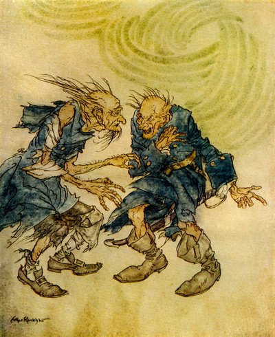 Edgar Allan Poen käsikirjoitus löytyi pullosta tekijältä Arthur Rackham