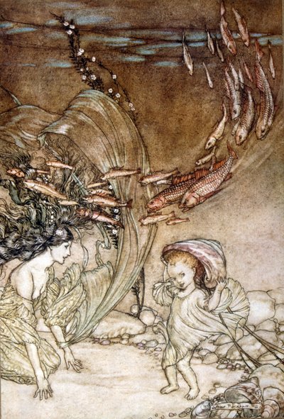 Ondine tekijältä Arthur Rackham