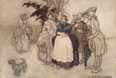 Rip Van Winkle, 1907 tekijältä Arthur Rackham