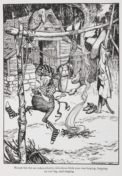 Rumpelstiltskin tekijältä Arthur Rackham