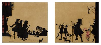 Die Verkündigung [aus Aschenputtel] tekijältä Arthur Rackham