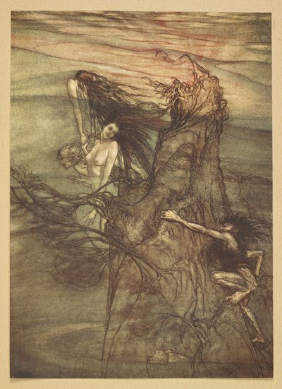 Rein-neito. tekijältä Arthur Rackham