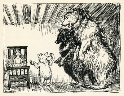 Kolme karhua tekijältä Arthur Rackham