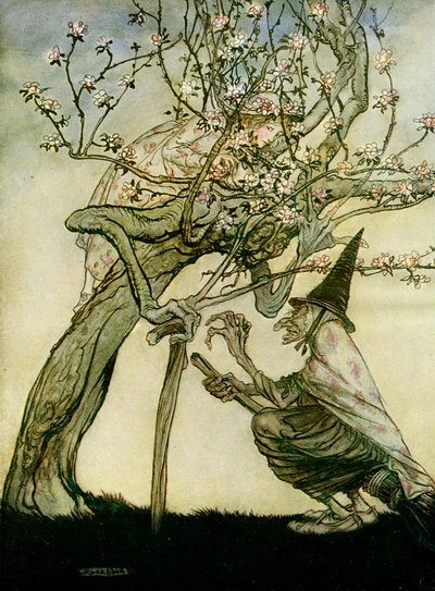 Kaksi sisarta tekijältä Arthur Rackham