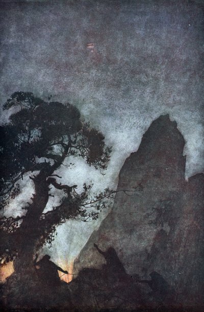 "Kolme nornia", 1924. tekijältä Arthur Rackham