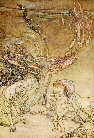 Undine Friedrich de la Motte Fouque tekijältä Arthur Rackham