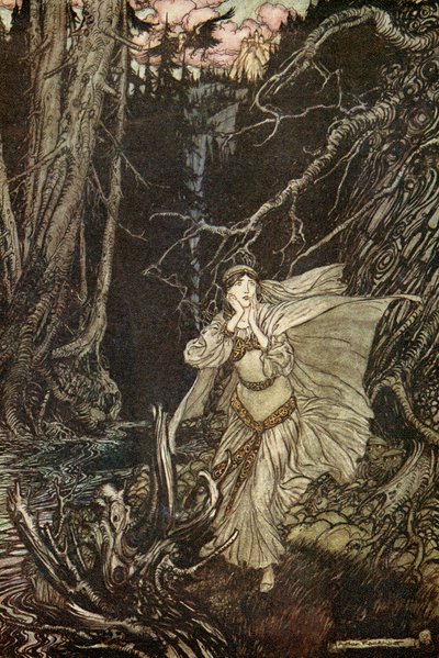 Undine Friedrich de la Motte Fouque tekijältä Arthur Rackham