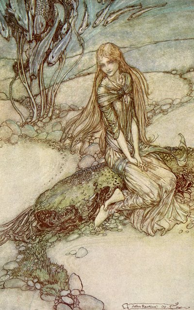 Undine Friedrich de la Motte Fouque tekijältä Arthur Rackham