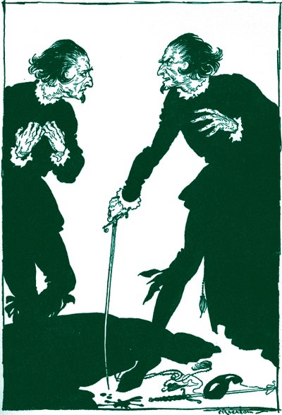 Edgar Allan Poen William Wilson tekijältä Arthur Rackham