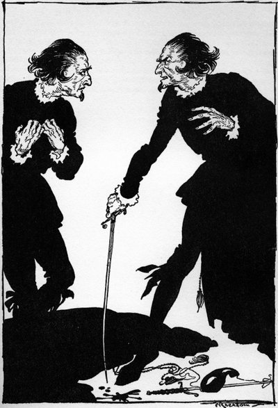 Edgar Allan Poen William Wilson tekijältä Arthur Rackham