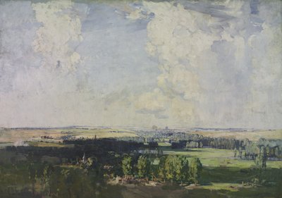 Amiens, lännen avain, 1928 tekijältä Arthur Streeton