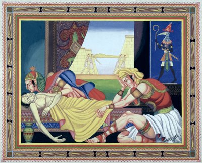 Egyptin seitsemäs vitsaus tekijältä Arthur Szyk