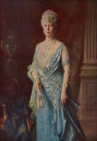Kuningatar Maria tekijältä Arthur Trevethin (after) Nowell