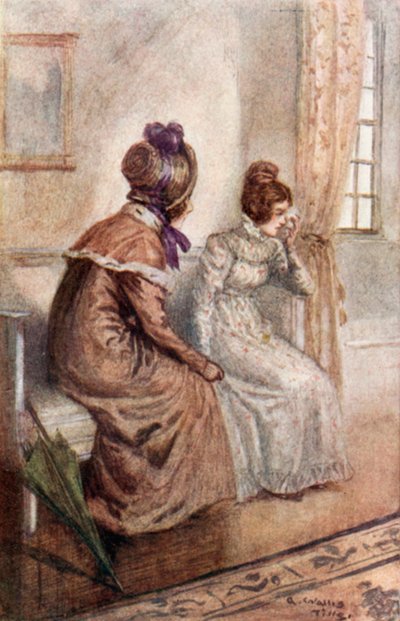 Jane Austenin kuvitus Emmalle tekijältä Arthur Wallis Mills