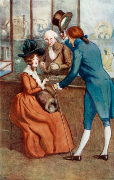 Jane Austenin kuvitus tunneille ja tunteille tekijältä Arthur Wallis Mills
