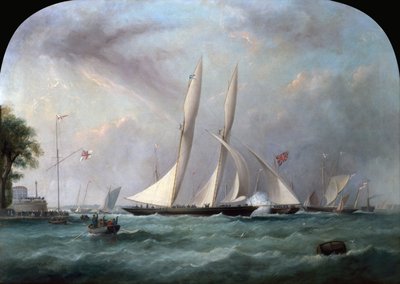 "Cambria" voitti Cowesissa tekijältä Arthur Wellington Fowles