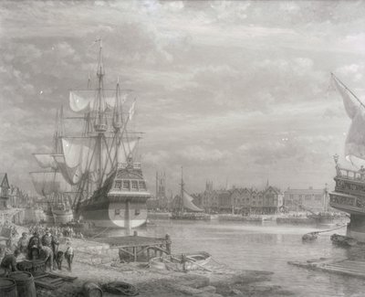 John Guyn retkikunta valmistautuu purjehtimaan Newfoundlandiin tekijältä Arthur Wilde Parsons