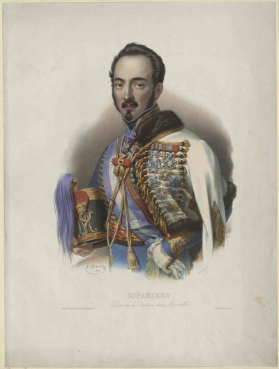 1. Duque de La Victoria Espartero tekijältä Artist Unknown