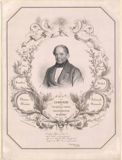 Adolf Baeuerle (painatus) tekijältä Artist Unknown