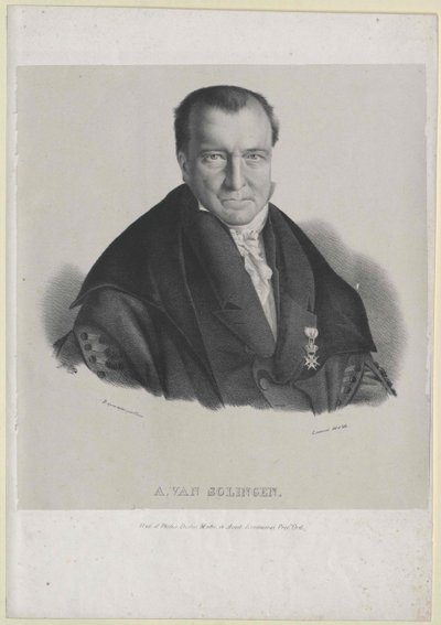 Adriaan van Solingen (painettu) tekijältä Artist Unknown