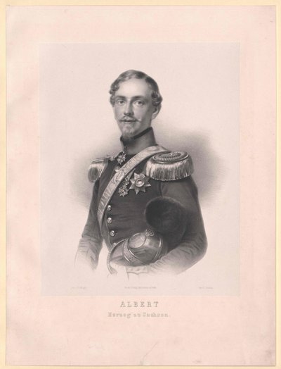 Albert I Saksin kuningas, tekijältä Artist Unknown