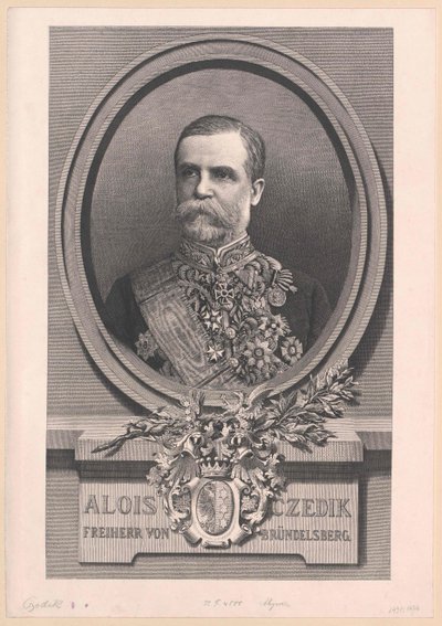Aloysius Czedik-Bruendelsbergin vapaaherra (tuloste) tekijältä Artist Unknown