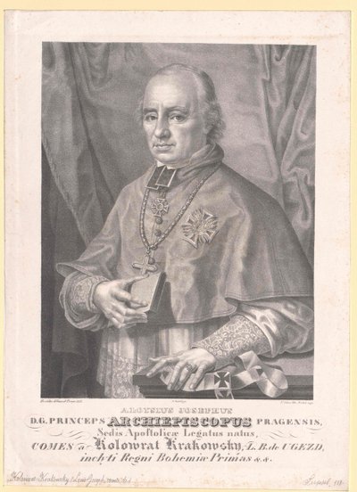 Aloysius Joseph kreivi Kolovrat Krakowski tekijältä Artist Unknown