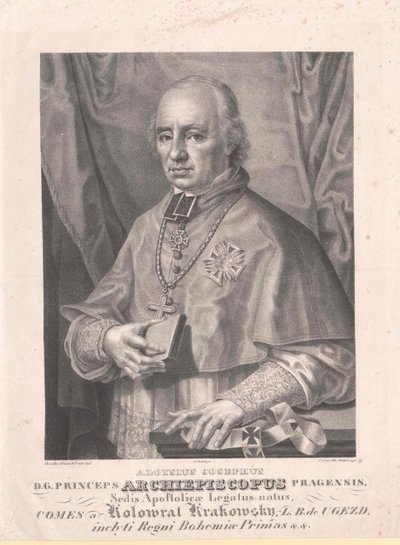Aloysius Joseph kreivi Kolovrat Krakowski tekijältä Artist Unknown