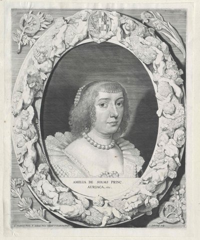 Amalie Solms-Braunfelsin kreivitär tekijältä Artist Unknown