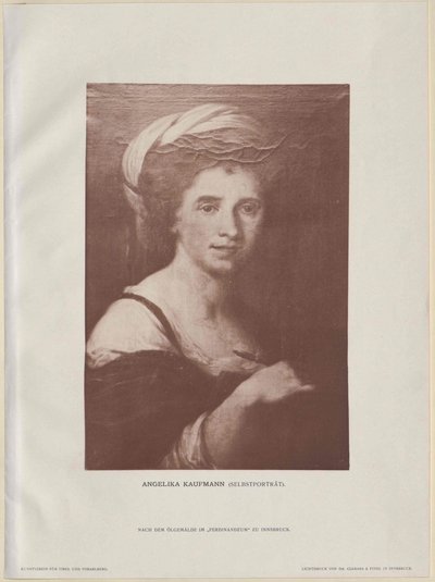 Angelika Kauffmann (tulosta) tekijältä Artist Unknown