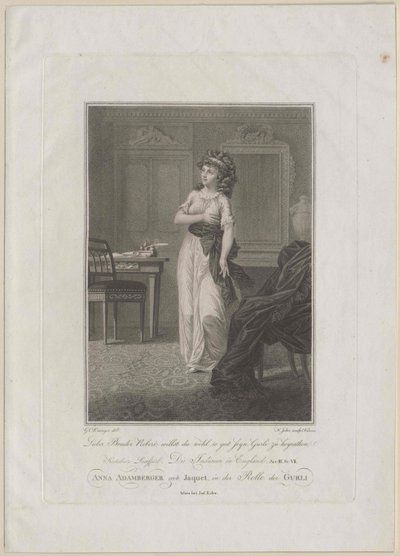 Anna Adamberger-Jaquet tekijältä Artist Unknown