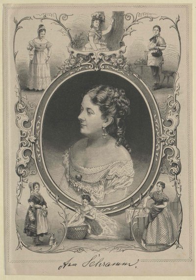 Anna Schramm (tulosta) tekijältä Artist Unknown