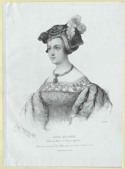 Anne Boleyn tekijältä Artist Unknown
