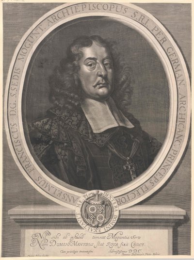 Anselm Franz von Ingelheim (painettu) tekijältä Artist Unknown