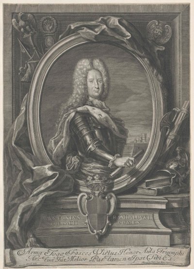 Anton Rambald kreivi von Collalto ja San Salvatore tekijältä Artist Unknown
