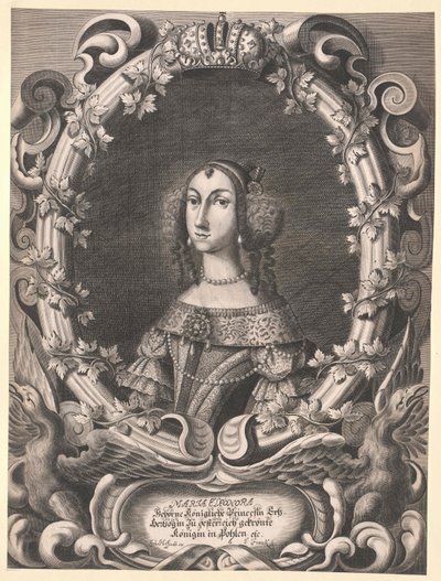 Itävallan arkkiherttuatar Eleanor Marie Josefa tekijältä Artist Unknown