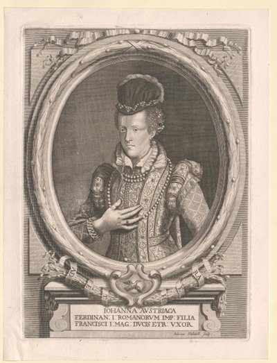 Itävallan arkkiherttuatar Johanna tekijältä Artist Unknown