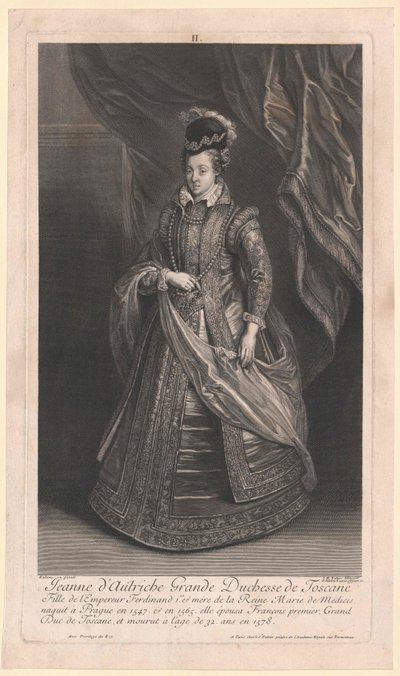 Itävallan arkkiherttuatar Johanna tekijältä Artist Unknown