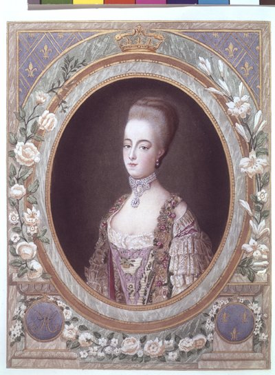 Itävallan arkkiherttua Marie Antoinette tekijältä Artist Unknown