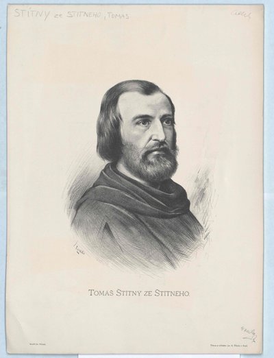 Itävallan arkkiherttua Tomas Sititny ze Sitetneho (tulosta) tekijältä Artist Unknown