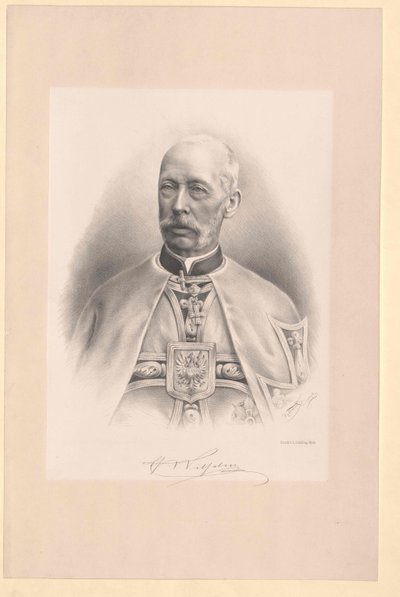 Itävallan arkkiherttua Wilhelm (tulosta) tekijältä Artist Unknown